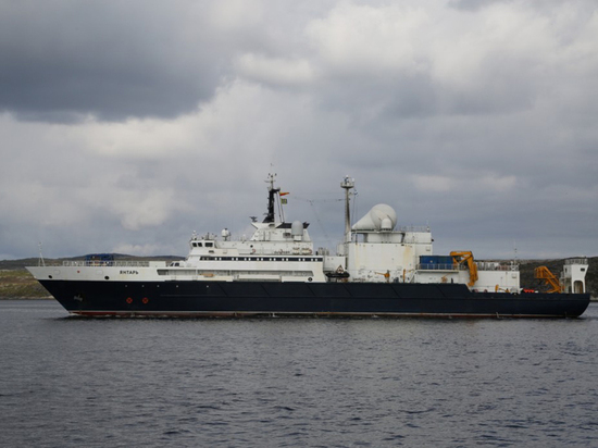 Океанографическое судно из России тревожит Запад