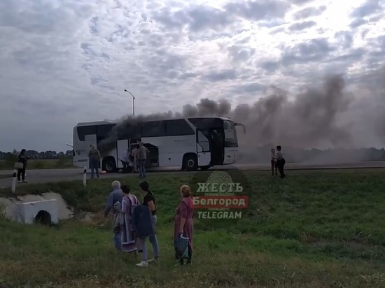 Белгородская прокуратура начала проверку после возгорания автобуса, перевозившего детей с ОВЗ