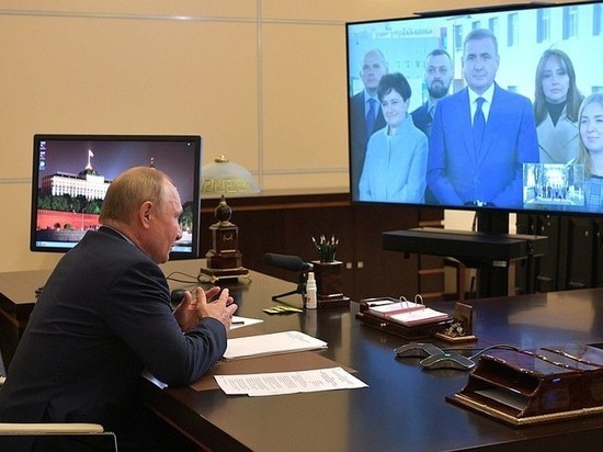 Алексей Дюмин доложил Владимиру Путину о результатах работы по развитию региона за пять лет