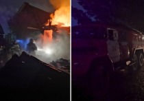 Во вторник, вечером 14 сентября, в Новосибирском районе загорелась дача в в садовом обществе «Союз-1»