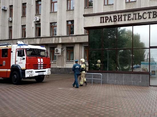 В Кирове потушили возгорание в здании правительства