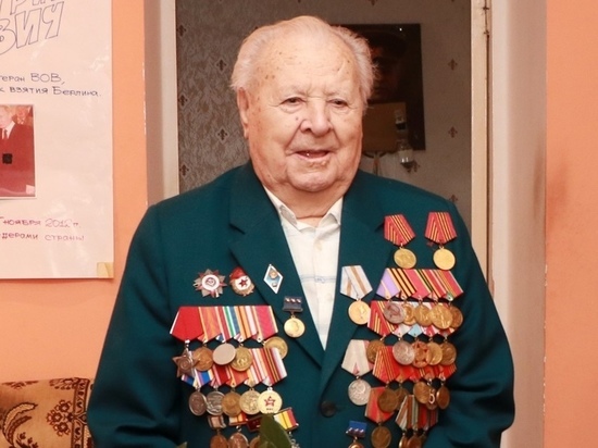 Рязанский ветеран Дмитрий Черничкин отметил 96-летие