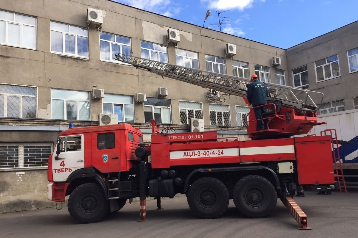 Почта России провела пожарно-тактические учения в Твери - МК Тверь