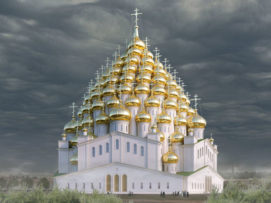 Много не мало: храм с 320 куполами предложили построить на Охтинском мысу