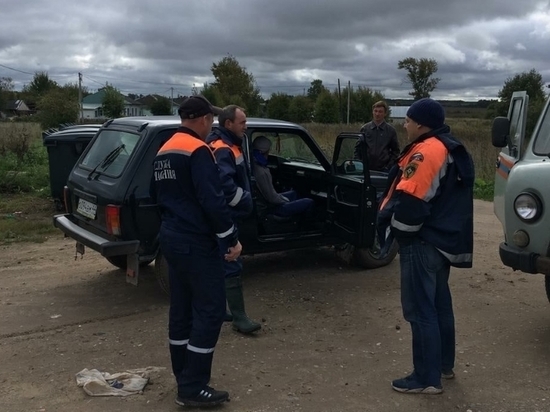 Костромские спасатели пришли на помощь грибнику, попавшему в капкан