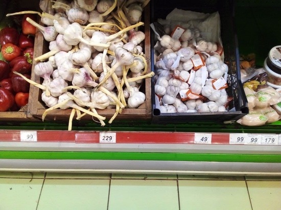 В России подорожал чеснок: как изменилась цена на овощ в Туле