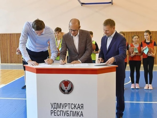 Звезда НБА Андрей Кириленко посетил Удмуртию и провел мастер-класс для юных спортсменов