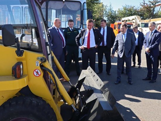 Правительство Москвы передало Курской области 41 единицу спецтехники