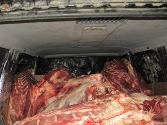 1 тонну небезопасного говяжьего мяса не пропустили через псковскую границу