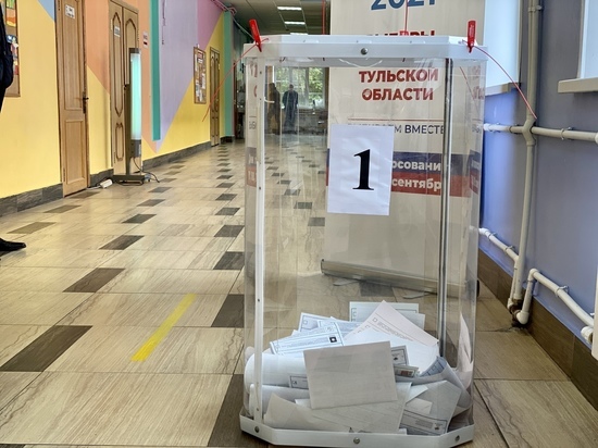 Второй день голосования стартовал в Тульской области