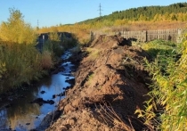 В СНТ «Солнечная поляна» в Чите началось углубление траншеи для отвода грунтовых вод
