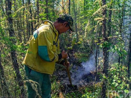 В Якутии ликвидировано 10 природных пожаров