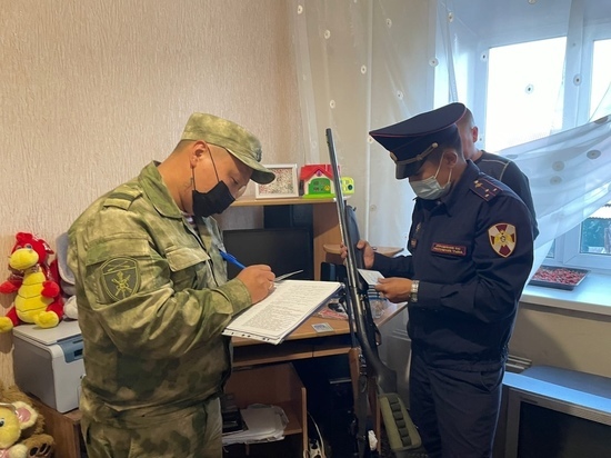 В Кызыле проходят рейды по зарегистрированным владельцам оружия