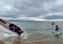 В Забайкалье на озере Арахлей завершился первый фестиваль sup-серфингу «Sup Race» на кубок губернатора