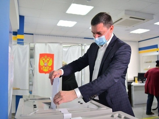 Глава Краснодара Евгений Первышов принял участие в выборах