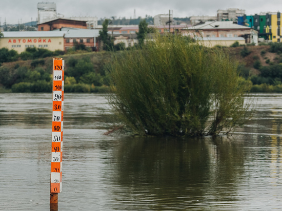 Уровень реки Селенга в пределах Улан-Удэ значительно снизился