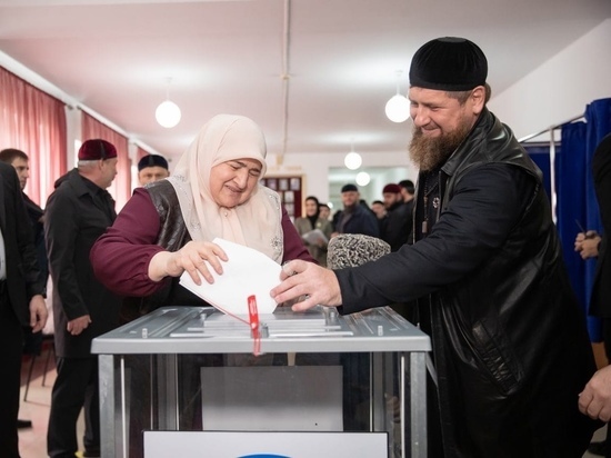 Кадыров победил на выборах главы Чечни с результатом 99,7%