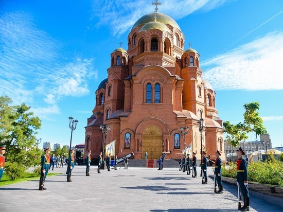 Патриарх Кирилл возглавил освящение храма Александра Невского в Волгограде