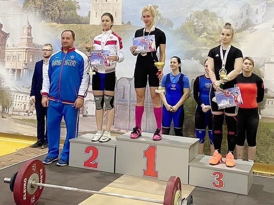 Костромская штангистка привезла «золото» с соревнований во Владимире