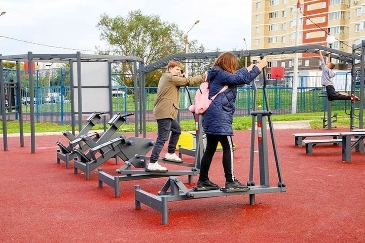 Спортивные площадки в Серпухове