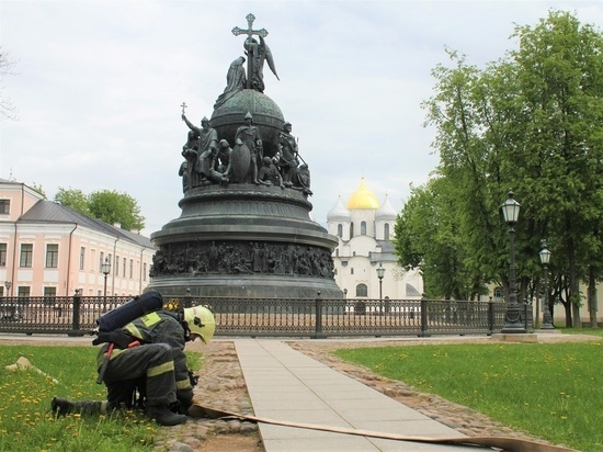 Памятник «Тысячелетие России» отмечает 159-й день рождения