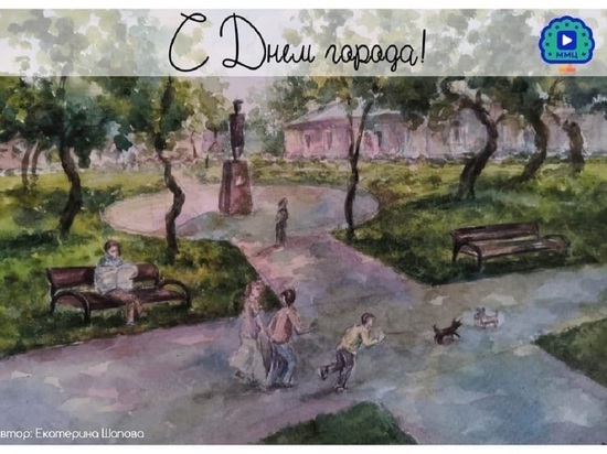 Красивые открытки ко Дню города создала жительница Серпухова