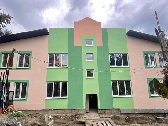 В Сочи завершили бетонные работы на пяти блоках строящейся школы на Мамайке