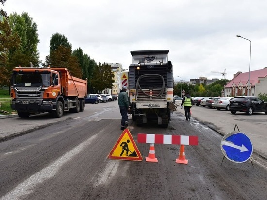 К середине октября в Белгороде отремонтируют более пяти километров дорог