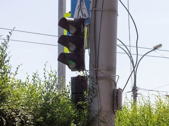 На два дня в центре Омска перестали работать светофоры