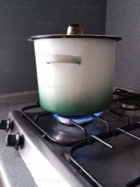 Пожарных вызвали в Смоленске из-за дымящейся кастрюли