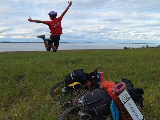 Девятнадцатилетний велосипедист из Карелии доехал до Крыма