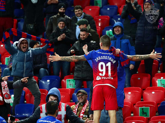 РФС оштрафовал форварда ЦСКА Заболотного за нарушение ковид-регламента