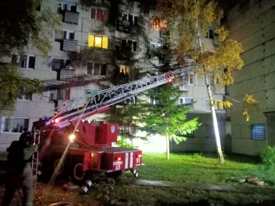 Двое мужчин погибло на пожаре в Усть-Илимске