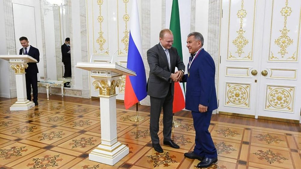 Президент ФХТР Антон Мороз встретился с президентом Татарстана Рустамом Миннихановым