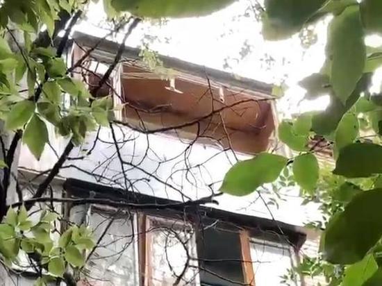 В одной из ростовских пятиэтажек прогремел взрыв (видео)