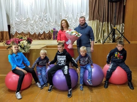 Белгородская многодетная семья признана одной из лучших в России