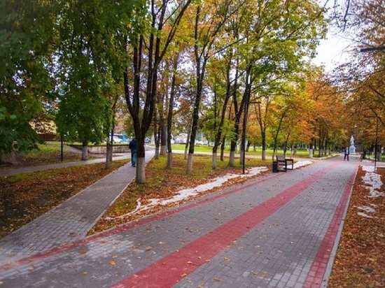 В Белгороде преобразили сквер у завода «Энергомаш»