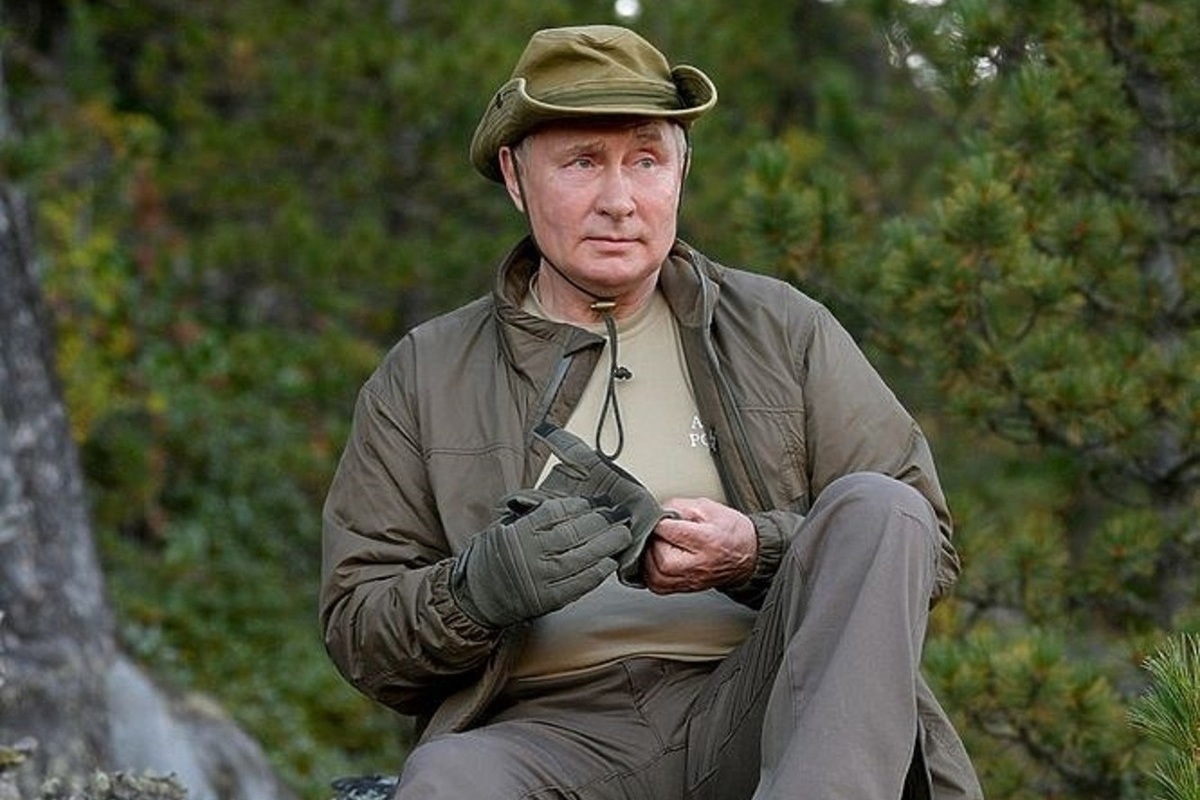 Путин на отдыхе