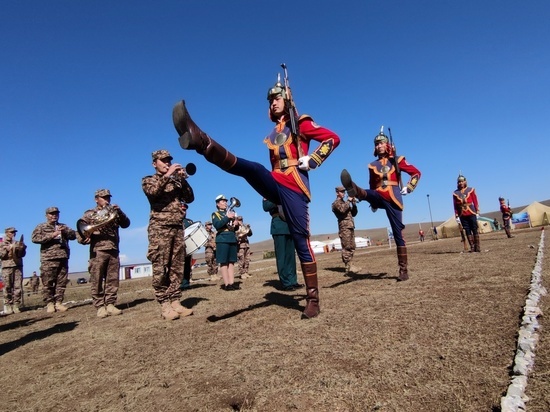 Военнослужащие из Бурятии выступили на состязаниях в Монголии
