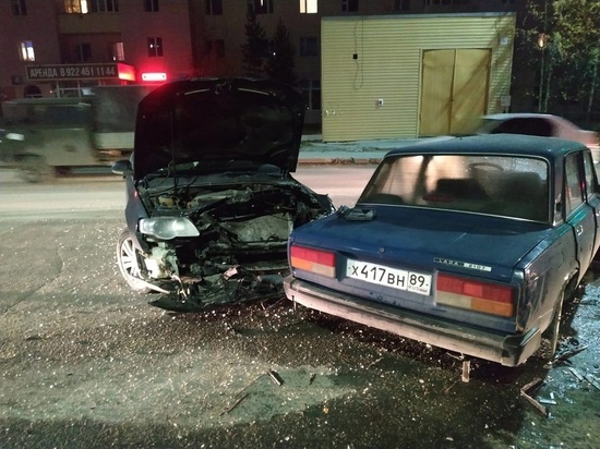 Водитель отечественной легковушки пострадал в аварии с иномаркой в Надыме