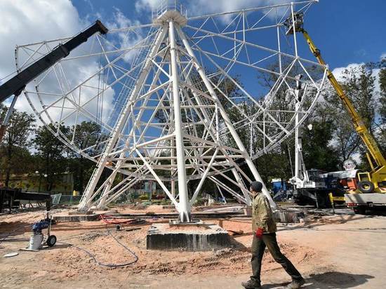 В Донецке планируют запустить новое колесо обозрения к концу года
