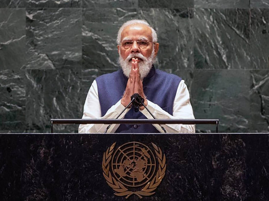 Премьер-министр Индии выступил на Генеральной Ассамблее ООН