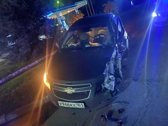 В Ростове пьяный водитель пострадал в ДТП с иномаркой