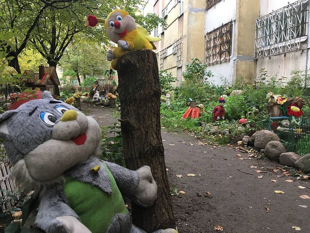 В Петербурге нашли самое большое кладбище мягких игрушек