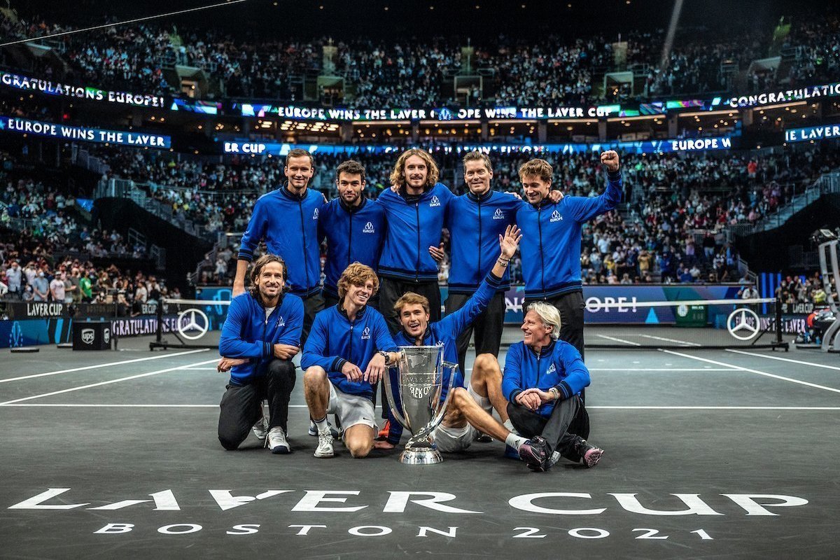 Команда Европы с российскими теннисистами в составе в очередной раз победила на самом интересном неофициальном турнире в календаре
