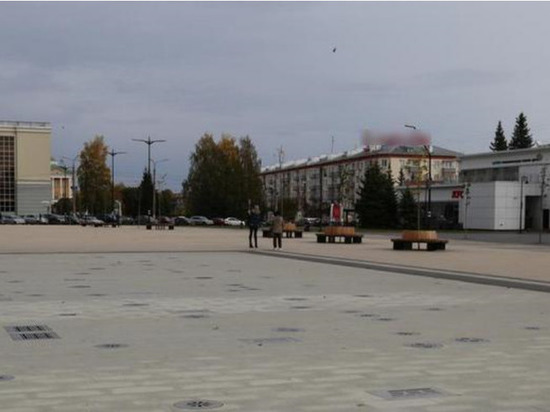 Свето-музыкальный фонтан на Центральной площади Ижевска консервируют на зиму