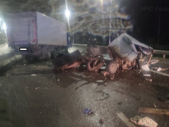 В страшном ДТП на окружной Калуги погиб водитель, выехавший на встречку