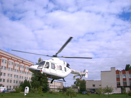 Вертолет санавиации перевез еще двух пациентов в Марий Эл