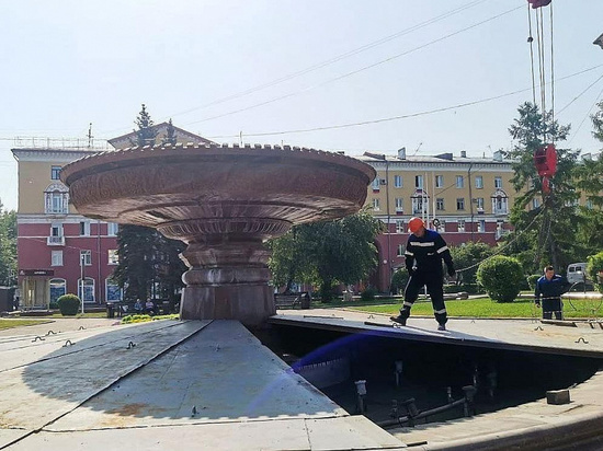 В Кемерове начали консервировать фонтаны к зиме
