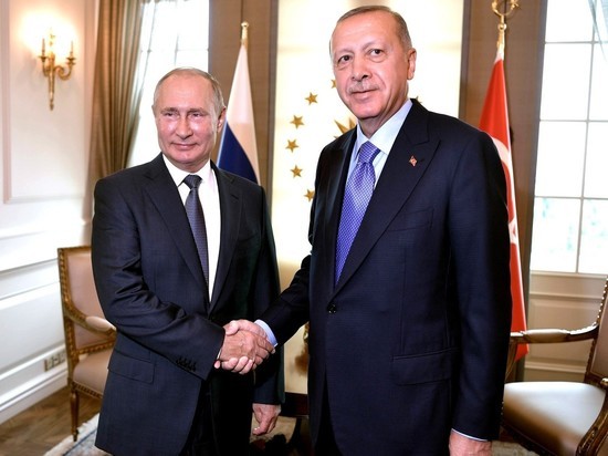 Начались переговоры Путина и Эрдогана в Сочи